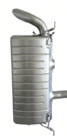 Baffle de voiture pour silencieux arrière, robuste, universel, cloison de séparation, grille acoustique, plaque à bords crantés, joint d'étanchéité