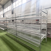 Système de cages en couches pour poulets, système de cages intelligentes pour poules pondeuses, cage avicole automatique en treillis galvanisé de type H