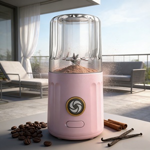 BPA Free Food Grade ABS 260ml USB Battery Powered Stainless Steel Blade Leak Proof Turbo Mode Car Outdoor Heavy Smoothies Maker - Product Image 5