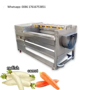 Otomatik IQF dondurulmuş sebze temizleyici meyve yıkama blanching İşleme makinesi CE ile