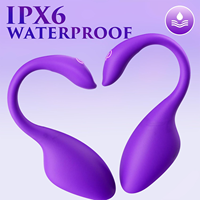 Vibrateur portable pour culotte avec synchronisation IA, contrôle par application, USB, 100 % étanche, plug anal XL lumineux pour point G, pour femmes et hommes
