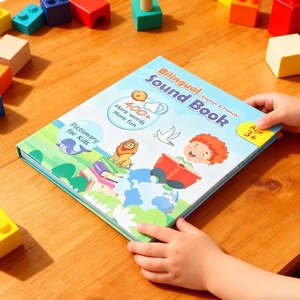 Livre sonore bilingue français-anglais pour l'apprentissage précoce, livre sonore interactif - Product Image 6
