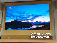 Panel LED P4 a Todo Color 4K para Interiores, 256X128mm, Alta Frecuencia de Actualización, para Fondo de Escenario
