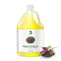 Minyak Biji Perilla Cold Pressed 100% Murni Kelas Kosmetik Minyak Esensial Melembapkan untuk Perawatan Rambut