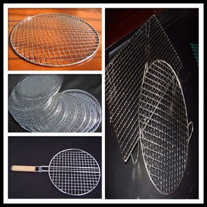 304 Stainless Steel BBQ Barbecue Grill <b>Wire</b> <b>Mesh</b> Cut and Bent Cooking Grid OEM Wholesale Export - Product Image 2