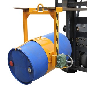 Lève-tambour Lift LM800, diamètre max. 585 mm, pour fûts d'huile en plastique de 200 litres, utilisation avec chariot élévateur et grue - Product Image 3