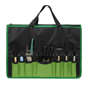 Mydays <b>Garden</b> <b>Tool</b> Roll 5-9 Pockets Multi Compartment <b>Tool</b> <b>Storage</b> Bag For Outdoor Use - Product Image 1