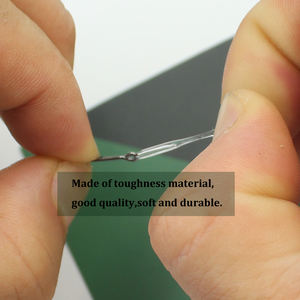 Cebo de Metal, accesorios de pesca de carpa, pasador de Boilie con goma transparente, aparejo de pelo Ronnie de maíz, aparejo alimentador de carpa - Product Image 3