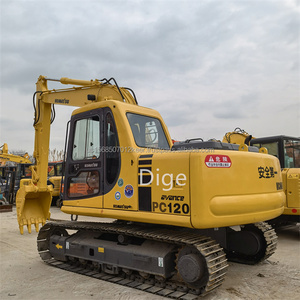 Le Japon a utilisé l'excavatrice de type chenille de PC120-6 de KOMATSU 12TON 0.56m ³ composants de noyau de moteur et de pompe de seau basses heures de travail en vente - Product Image 4