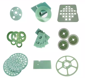 Rondelles isolantes personnalisées en fibre de verre Textolite, rondelles plates isolantes en fibre de verre époxy FR4 G10, rondelles en fibre de verre cartonnée - Product Image 3