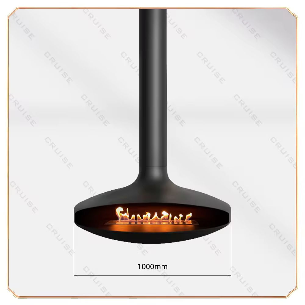 UFO-cheminée à l'éthanol-1000mm