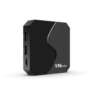 Android TV Box V96 mini Bluetooth telecomando vocale IP-TV App 4K HDR Smart Set-top Box