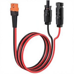 ELFCULB Copper 12AWG Solar to XT60i Adapter <b>Cable</b> 10-100FT for Portable <b>Power</b> Station - Product Image 2