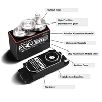 Moteur servo brushless BLS3325 25KG avec boîtier entièrement métallique pour voitures RC à l'échelle 1/8, 1/10, 1/12, robots Baja, gyros et pièces d'avions RC