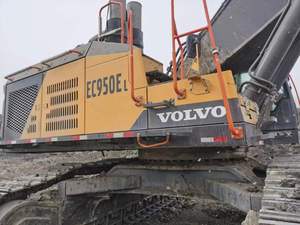 จัดส่งฟรี รถขุดไฮดรอลิก Volvo EC950EL มือสองคุณภาพสูง 95 ตัน สภาพเดิมจากโรงงาน - Product Image 2