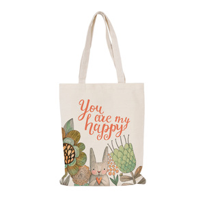 Vải bông mua sắm Tote Túi Túi Xách Vải mua sắm phụ nữ một vai phong cách hiện đại Organizer lớn bền túi vải - Product Image 3