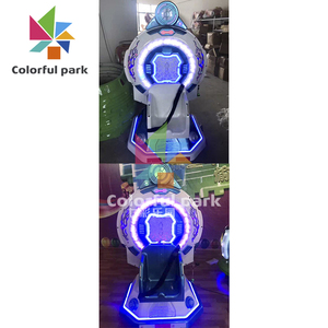 Manège Rotatif Électrique Commercial pour Enfants, à Monnayeur, avec Voiture à Bascule et Balançoire pour Bébés - Product Image 6