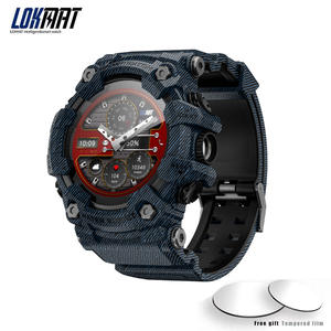 <span class=keywords><strong>LOKMAT</strong></span> ATTACK GT Upgrade Sport Smart Watch Étanche BT Appels Robuste Smartwatches Lampe de poche Fitness Tracker pour téléphone - Product Image 4