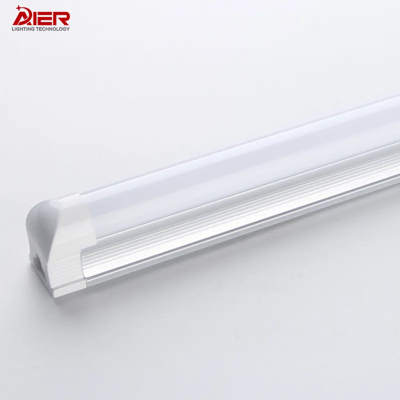 Tubo de luz LED integrado T8 de 4 pies, accesorio de 18w, PC de aluminio, 120cm, con conexión, el mejor precio