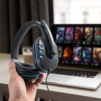 Headset Gaming Pengganti Headband untuk Ponsel Mic Gaming Headset Wired Headphone Dengan Mikrofon