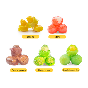 Bonbons gélifiés à la pulpe de fruits KOZED 28% de jus de fruits, bonbons halal, bonbons à mâcher, vente en gros - Product Image 5