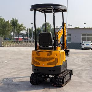 Hoge specificaties 1 ton minigraafmachine HT10G met topcilinderontwerp, nieuw dashboard en voetpedaal - Product Image 3