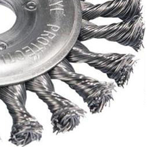 Cepillo redondo de alambre de acero inoxidable de 0,5 mm, diámetro 115 mm (92291125524905) - Product Image 2