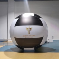 Sphère gonflable géante personnalisée avec logo pour événements de club de volley-ball, carnaval, marketing sportif et décoration