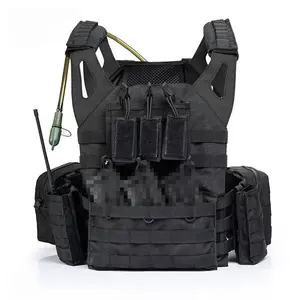 YAKEDA Molle Colete Colete Tatico Tactical Gear Formação Placa Transportadora JPC Colete Tático Com Saco De Água