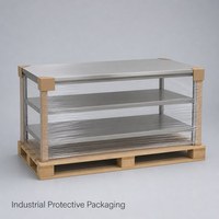 Table de préparation commerciale robuste à trois niveaux en acier inoxydable 304, sur pieds, pour restaurant, hôtel, cuisine, avec étagères