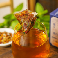 Thé aux herbes ShiJinKang à 29 ingrédients, mélange en sachets de thé triangulaires de 50g