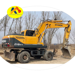 รถขุดไฮดรอลิก Hyundai 210w 210w-7 มือสอง Hyundai 210w-9 ราคาถูก 220 220-7 Hyundai 220lc-9 รถขุดขาย - Product Image 1