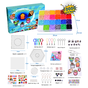 Kit de Perles Hama Créatives de Dernière Génération, 10000 Pièces, 5mm, Perles Perler, Kit d'Artisanat, Porte-clés, Jouets Éducatifs pour Enfants - Product Image 5