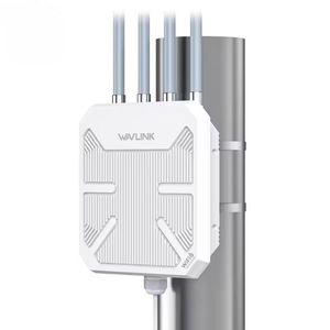 Point d'accès sans fil extérieur Wavlink 2026 AX3000 WiFi 6 IP67 avec routeur répéteur et cryptage WEP, 8 ports LAN - Product Image 1