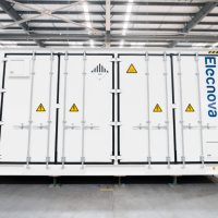 Haute Performance 5mwh 1mw Conteneur de stockage de batterie système de stockage d'énergie par batterie solaire pour usage industriel
