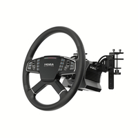 MOZA R5 Pro Sim Racing Truck Farm Simulation Bundle Direct Drive Base ES Lite TSW Wheel SRP Lite2 Pedals PC Only
