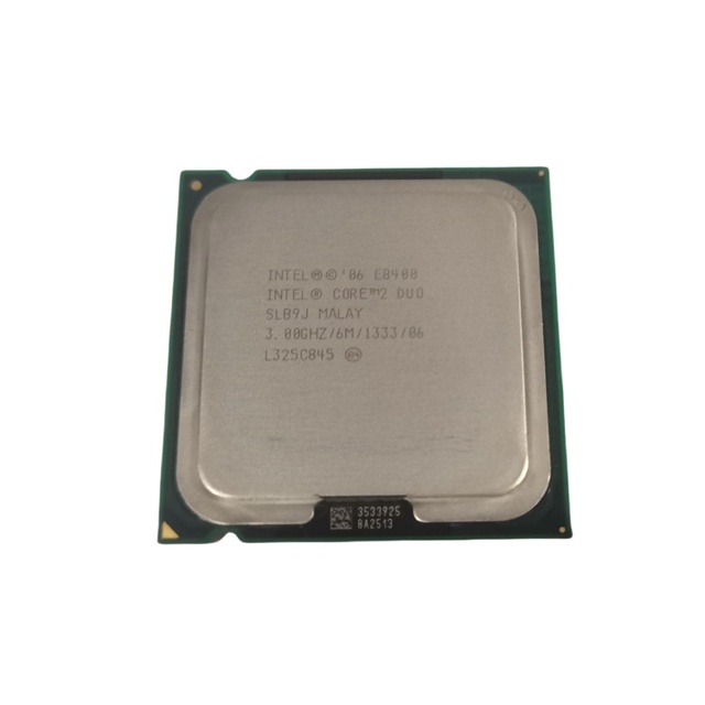 Intel Core 2 Duo E8400 Embedded Computer CPU 3.0GHz 6MB L2 Cache LGA 775 65W TDP