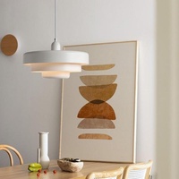 Lustre LED en métal de style nordique simple et luxueux, installation suspendue par aspiration pour salon, salle à manger, bureau