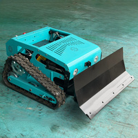Livraison Gratuite CE EPA 550mm Tondeuse à Gazon RC à Essence Télécommandée Sans Fil sur Chenilles pour la Coupe de l'Herbe