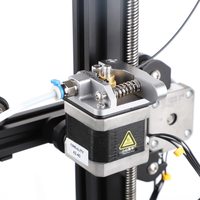 Pièces d'imprimante 3D Creality Officielles Ender-3 Pro/3S/3 V2/3 Max CR-10/10S : Accessoire d'extrusion gris en plastique ABS et métal pour mise à niveau de l'extrudeur