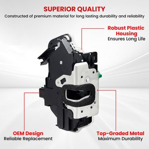 2009-2014 Ford F-150 Front Left Driver Side Power Door Lock Latch Actuator New <strong>Compatible</strong> Lincoln Focus Taurus <strong>Number</strong> - Product Image 4