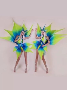 Costumi per Spettacoli in Discoteca Serie Ocean, Abiti da Ballo Gogo per Adulti, Outfit Sexy per Apertura Spettacoli in Poliestere - Product Image 2