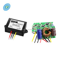 Convertisseur DC/DC élévateur/abaisseur 9-36V, sortie simple 12VDC 1A, étanche IP68, 24W, à courant constant