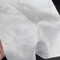 Tissu en satin brodé floral GCW-247-3-DJ pour robes de mariée, robes de mariée et vêtements d'occasion spéciale