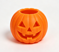 Ensemble de dessous-de-verre imprimés en 3D en résine SLA pour les fêtes, décoration de table pour Halloween, Noël, Pâques