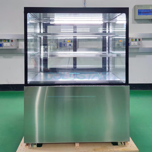 Vitrine d'affichage de gâteau commerciale 3 <span class=keywords><strong>réfrigérateur</strong></span> d'exposition de boulangerie de couche réglable - Product Image 3