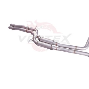 ท่อไอเสีย Vortex SS304 Valvetronic สำหรับ Audi A6 A7 2.0T 3.0T ระบบ Catback สำหรับรถแข่งสมรรถนะสูง - Product Image 4