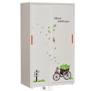 Bedroom 3 Door Steel or Iron <b>Almirah</b> Wardrobe Cupboard Designs in Luoyang - Product Image 1
