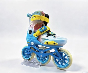 <span class=keywords><strong>Patines</strong></span> en Línea para Niños YSMLE, <span class=keywords><strong>Patines</strong></span> Profesionales para Principiantes, Ajustables, de <span class=keywords><strong>3</strong></span> <span class=keywords><strong>Ruedas</strong></span> - Product Image 2