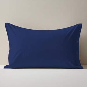 Funda de Almohada 100% Algodón Azul Italiano Tamaño 50x80cm - Product Image 1